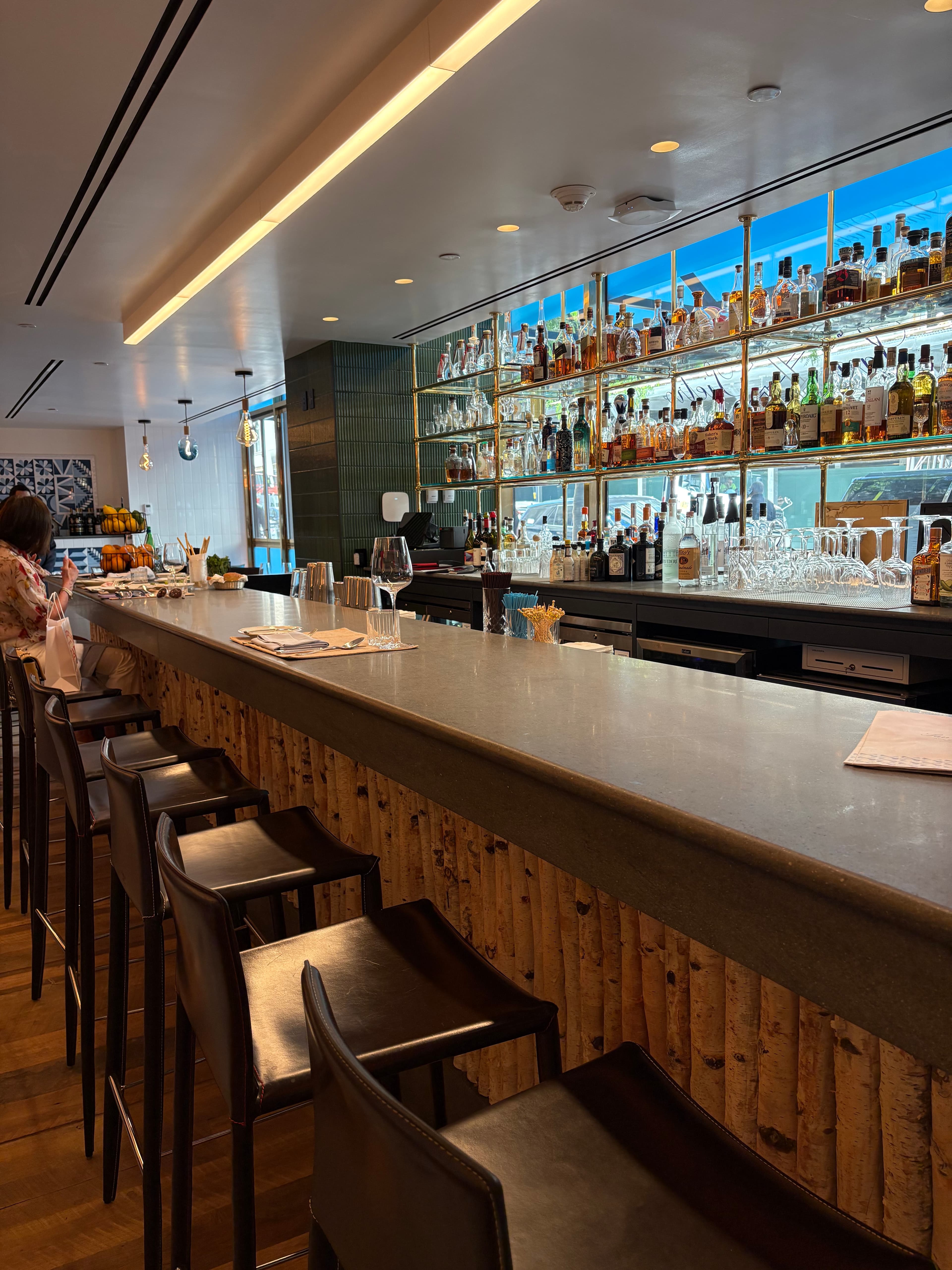 Bar at San Pietro Ristorante, Midtown East, New York, view 2