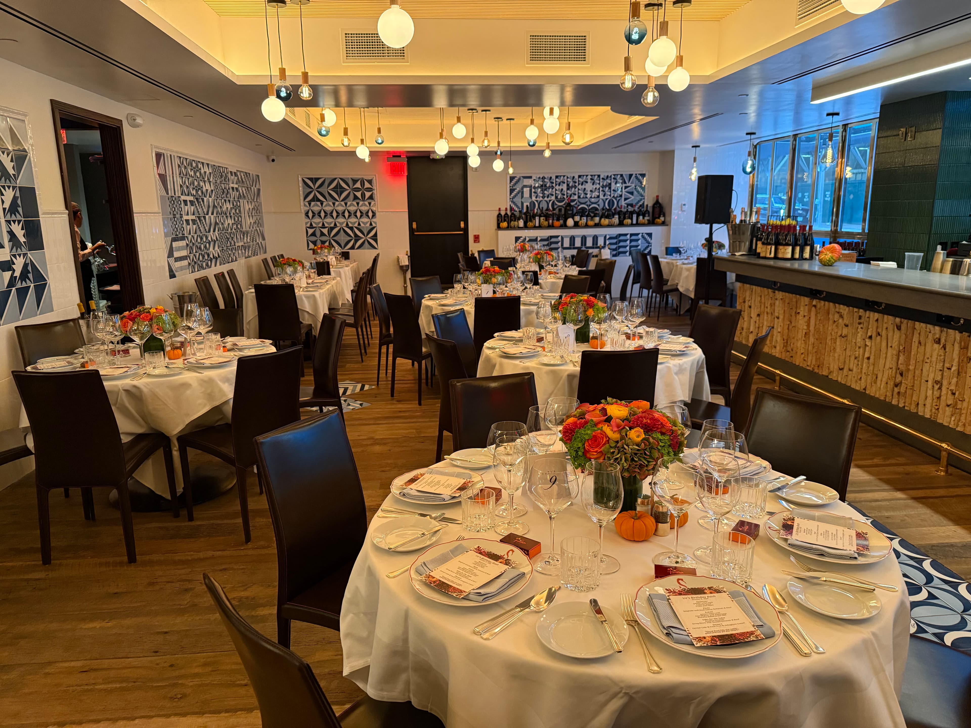 Main Dining Room at San Pietro Ristorante, Midtown East, New York, view 2